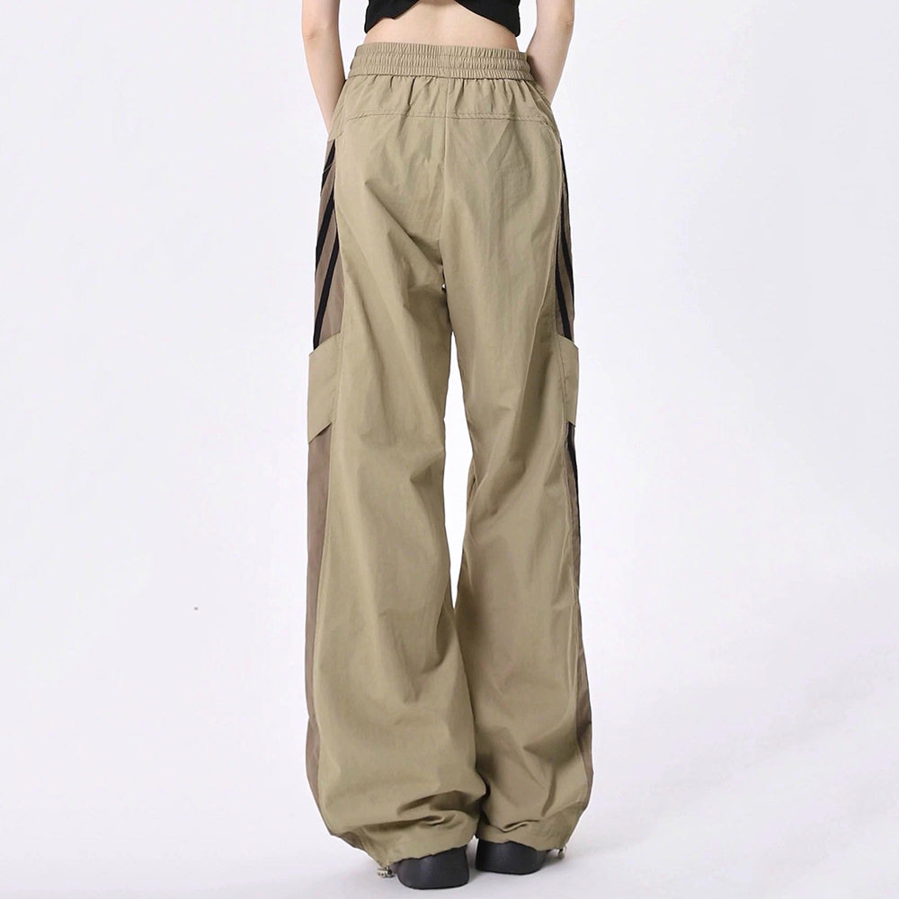blokette style cargo stripe pants boogzel clothing