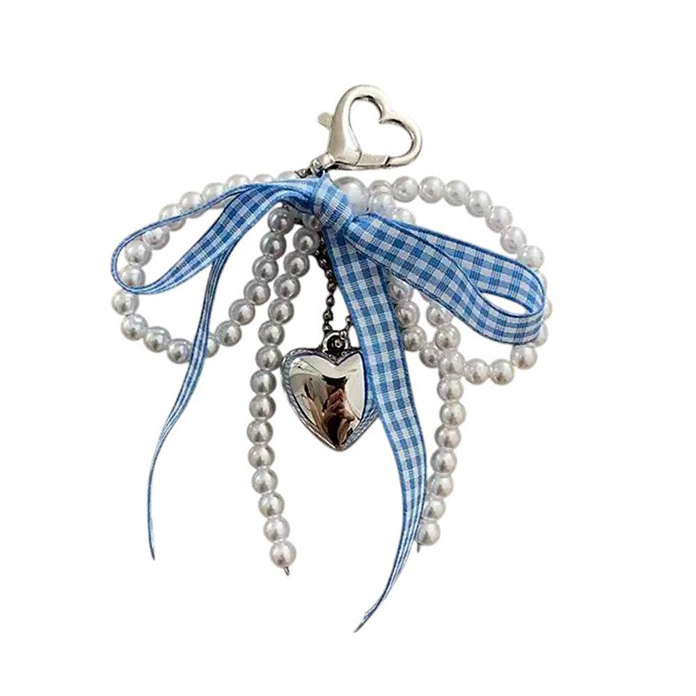 blue plaid bow shoe charms boogzel clothing