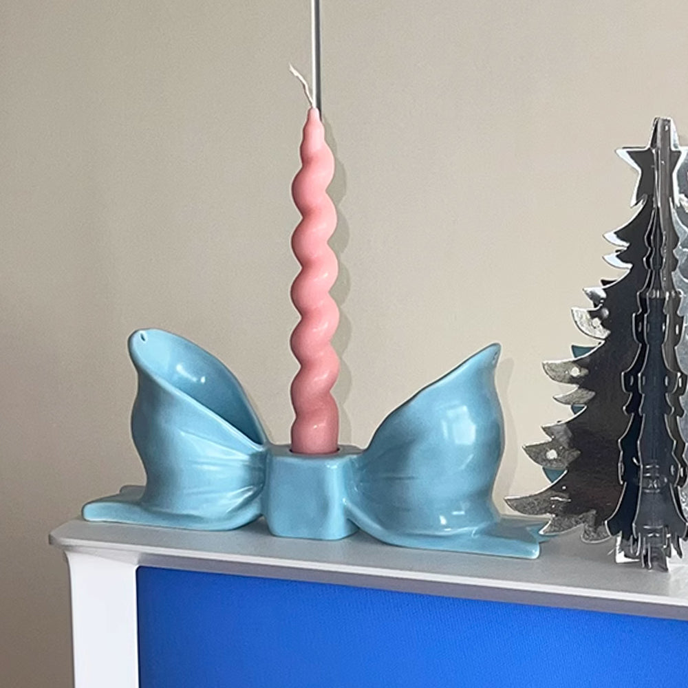 bow candle holder boogzel clothing