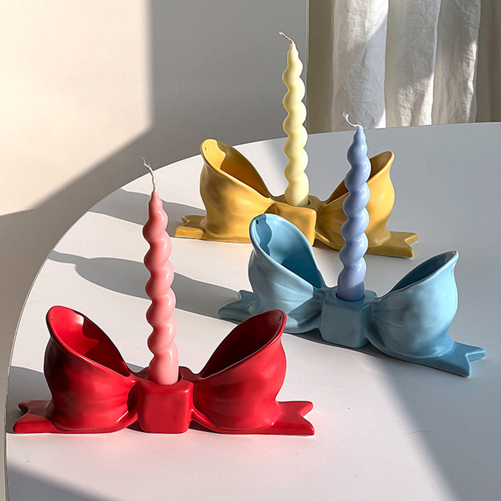 bow candle holder boogzel clothing