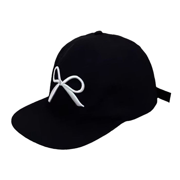 bow embroidery cap boogzel clothing