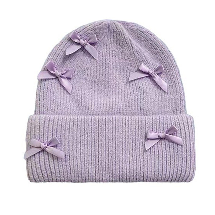bows beanie hat boogzel clothing