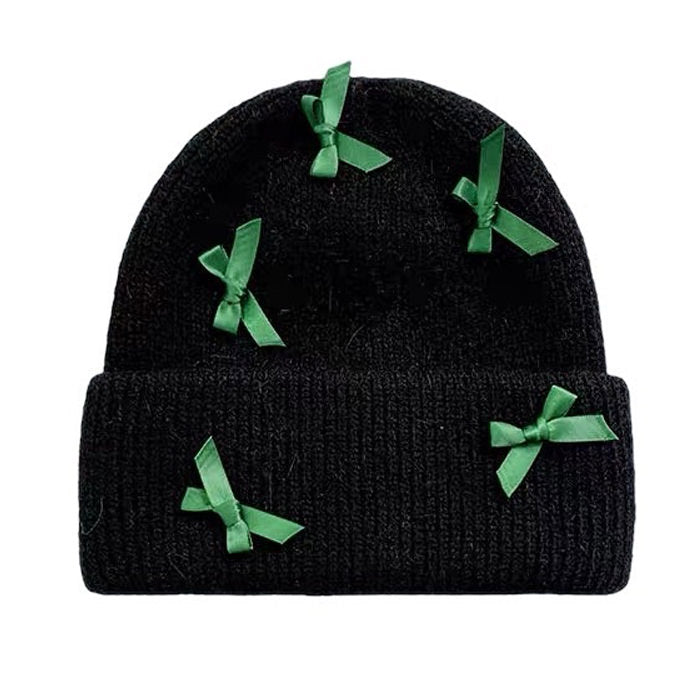 bows beanie hat boogzel clothing
