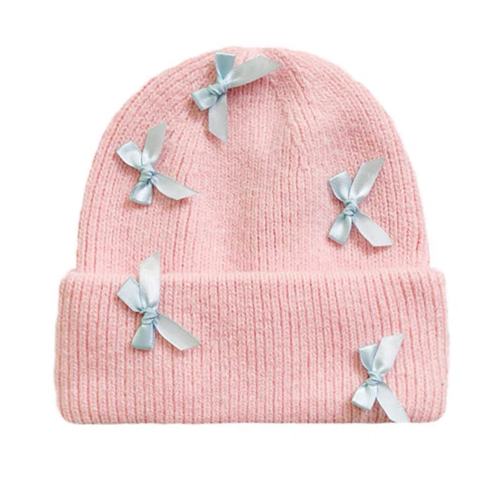 bows beanie hat boogzel clothing
