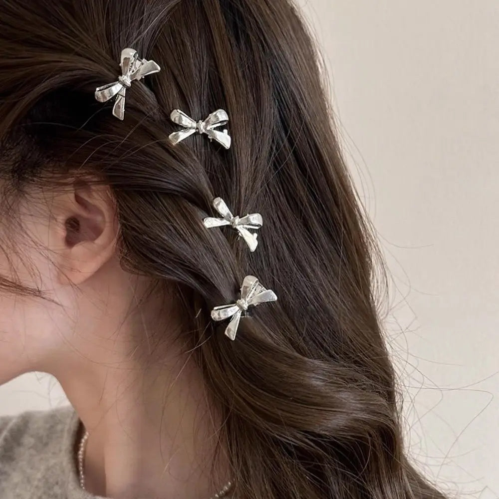 bows hair clip set 4pcs boogzel clothing