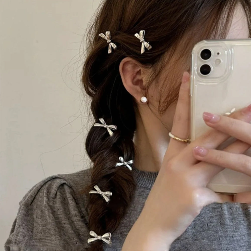 bows hair clip set 4pcs boogzel clothing