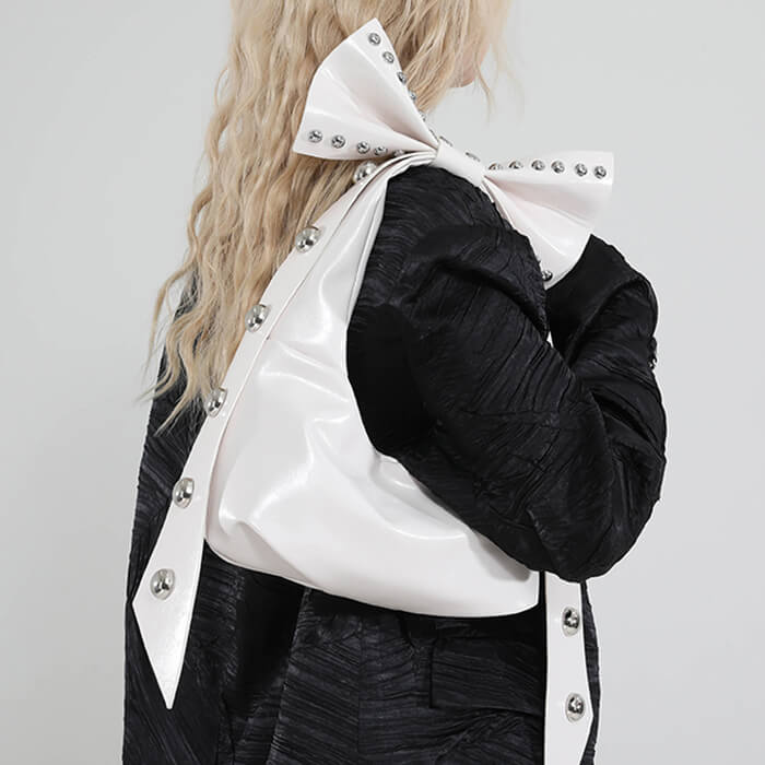 bow shoulder bag boogzel clothing