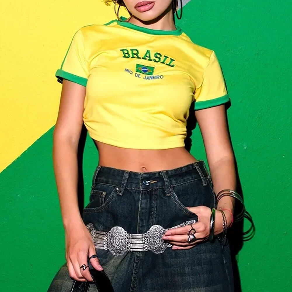 brazil rio de janeiro baby tee boogzel clothing