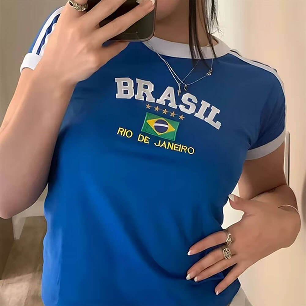 brazil rio de janeiro baby tee boogzel clothing