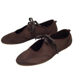 brown flat ballet shoes boogzel clothing