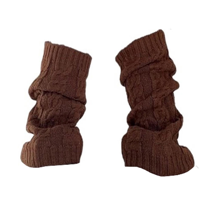 brown leg warmers boogzel clothing