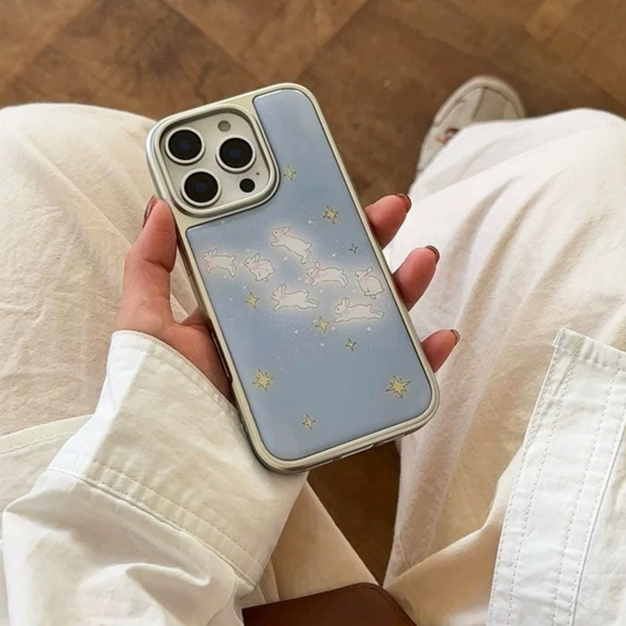 bunny stars iphone case boogzel clothing