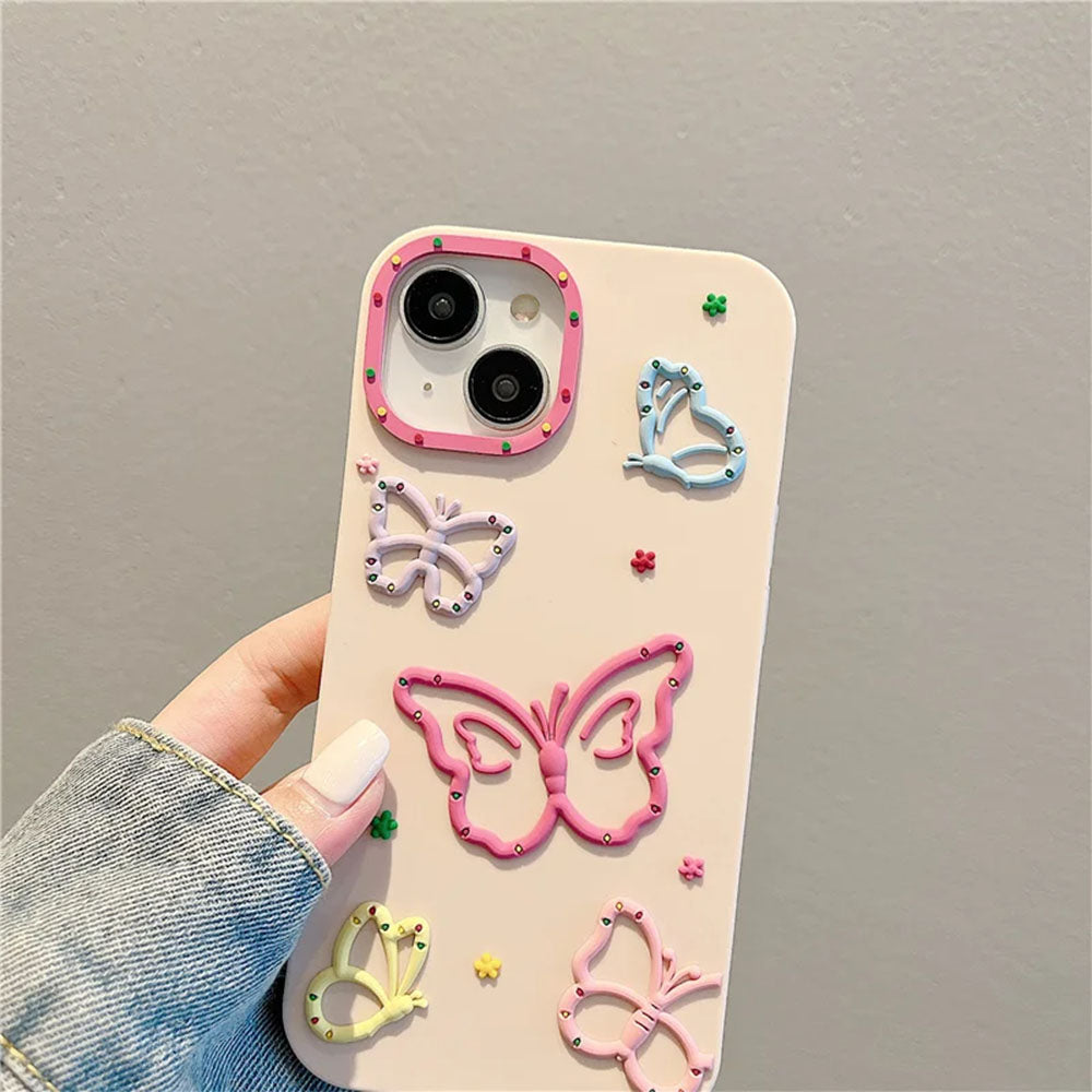 butterfly aesthetic iphone case boogzel clothing