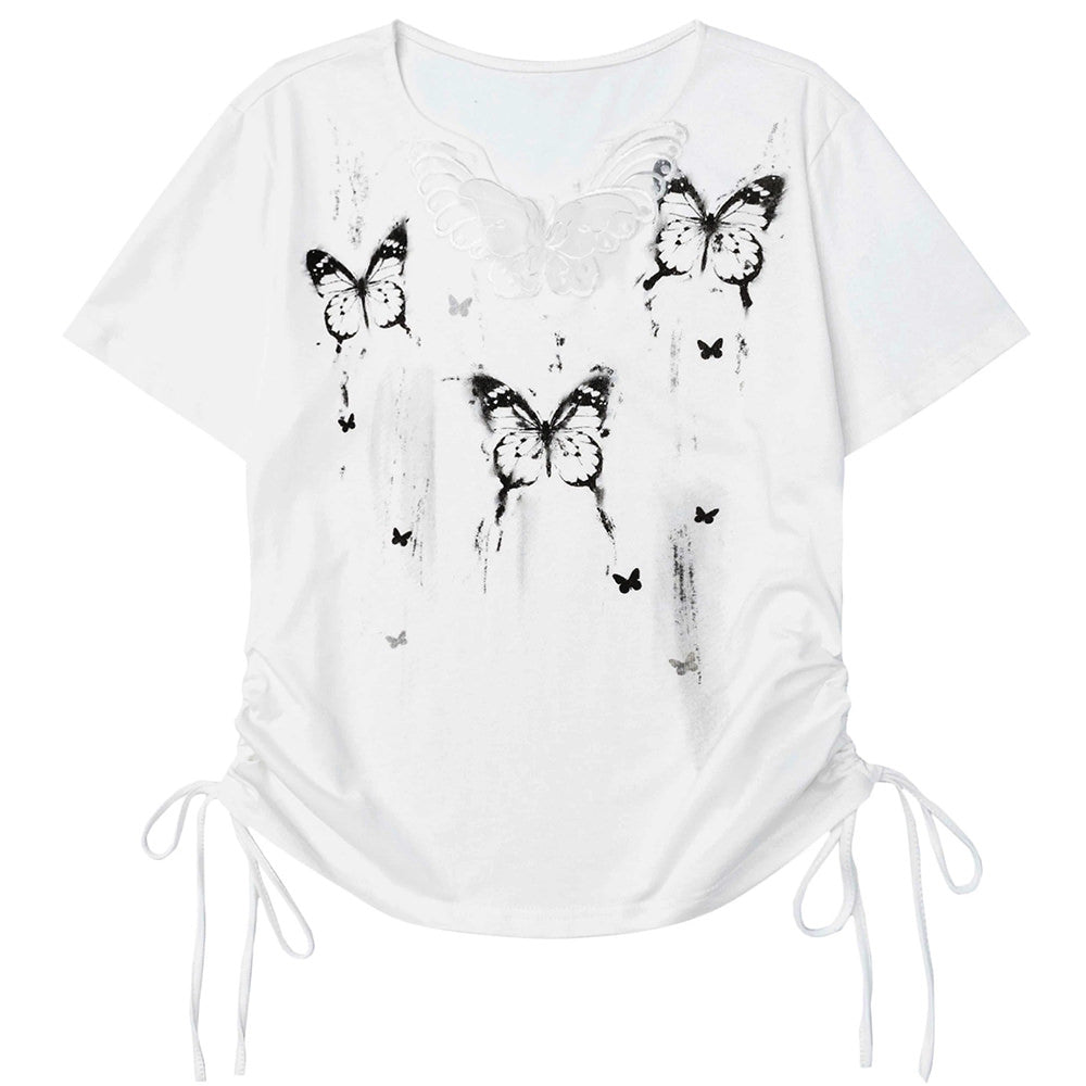butterfly graphic t-shirt boogzel clothing