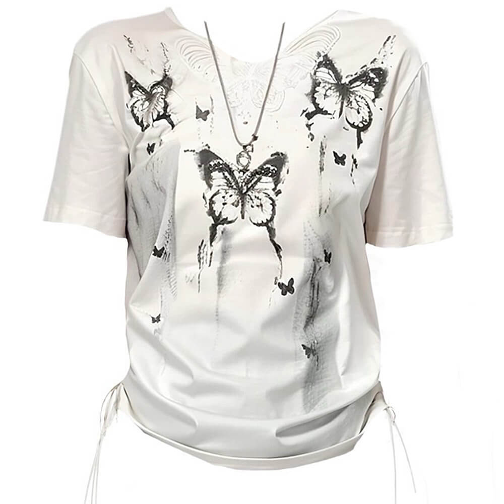 butterfly graphic t-shirt boogzel clothing