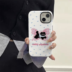 butterfly kitten iphone case boogzel clothing