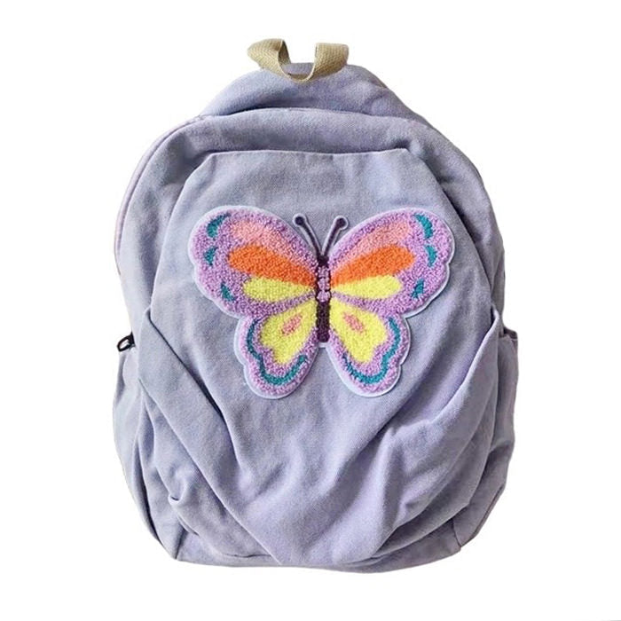 butterfly lavender backpack boogzel clothing