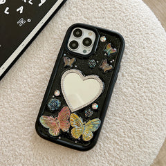 butterfly mirror iphone case boogzel clothing
