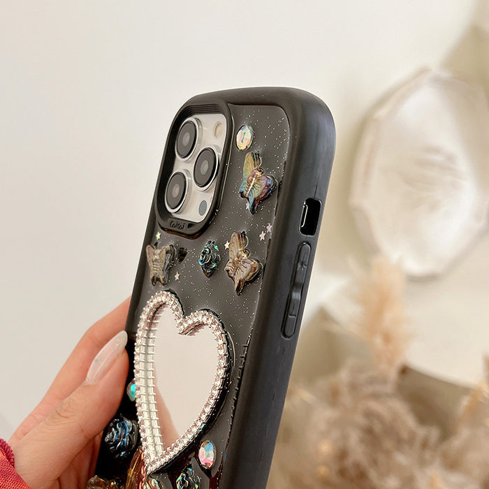 butterfly mirror iphone case boogzel clothing