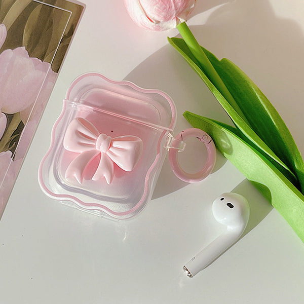 candy color bow airpods case boogzel clothing