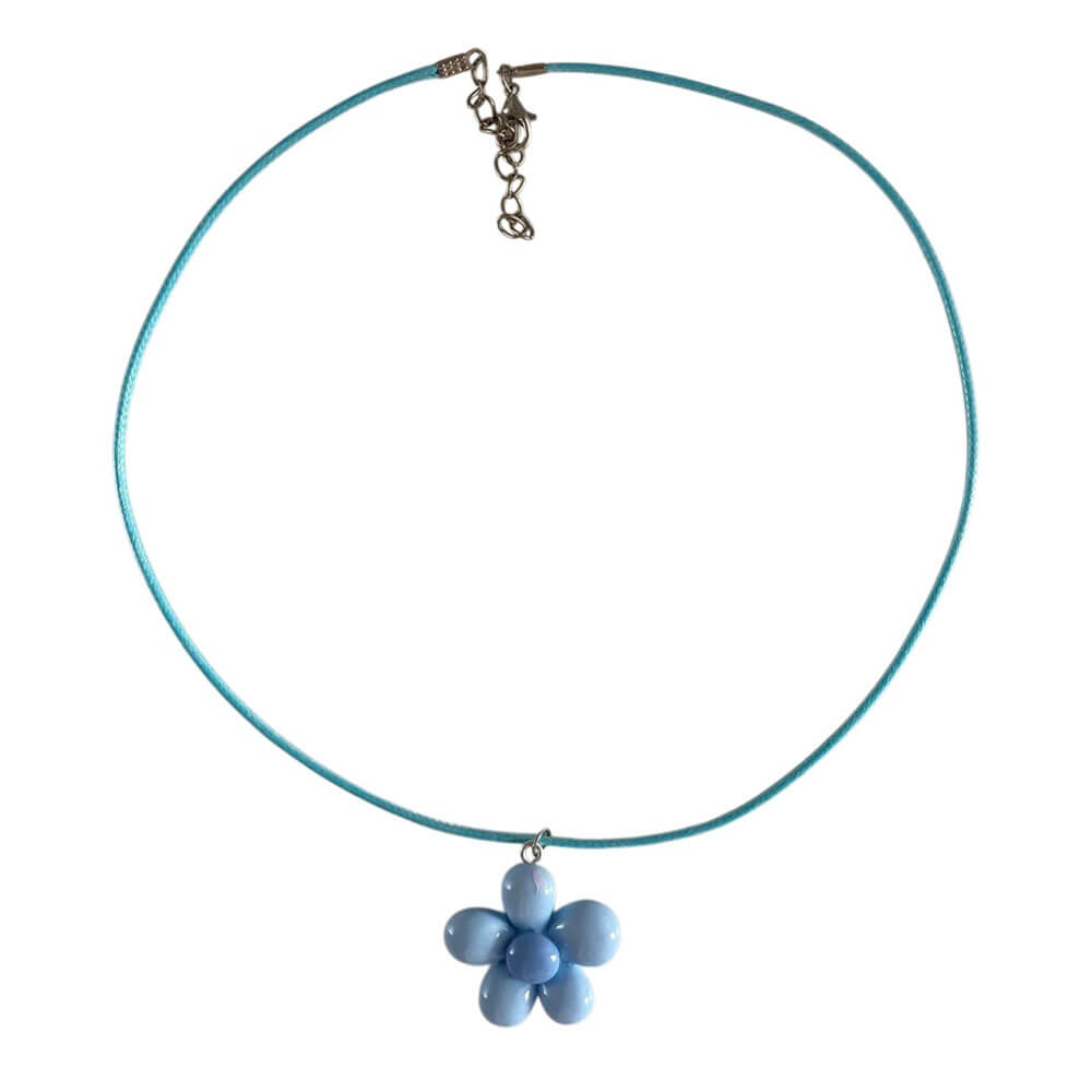 candy flower pendant necklace boogzel clothing