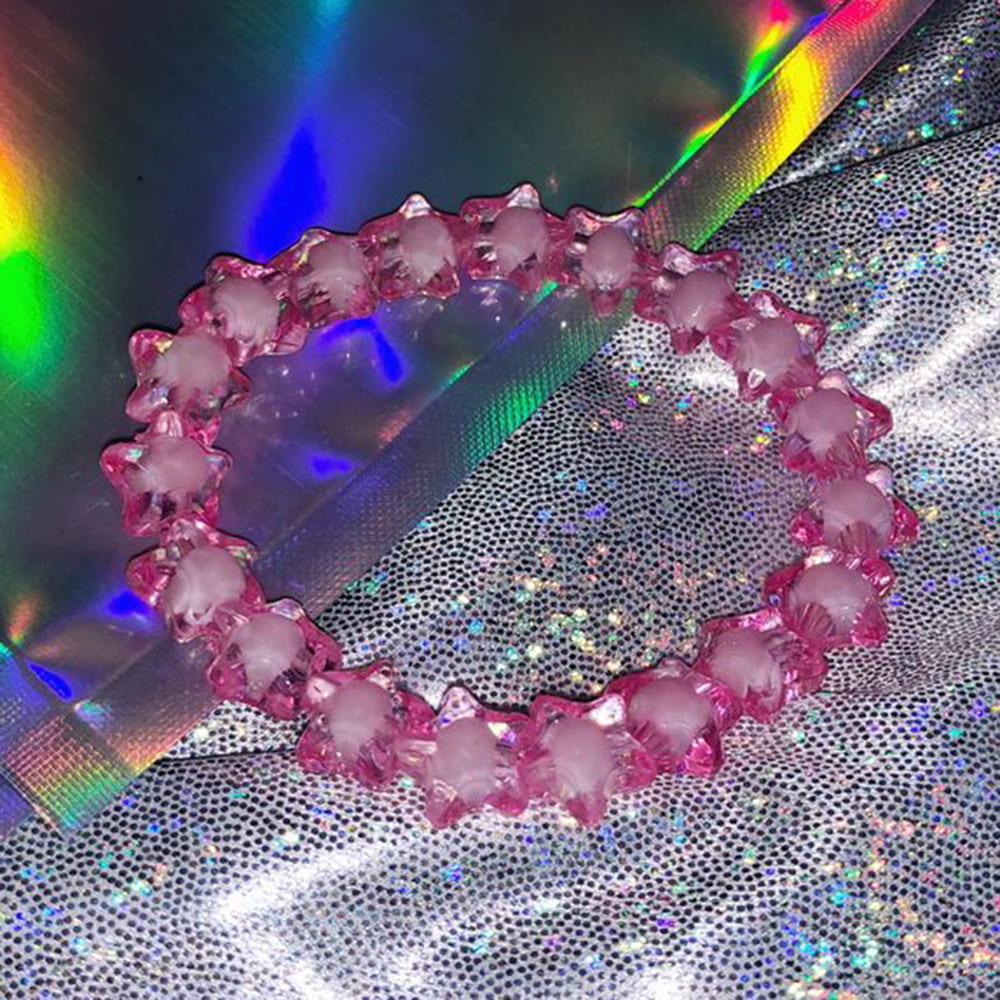 candy star choker necklace boogzel clothing