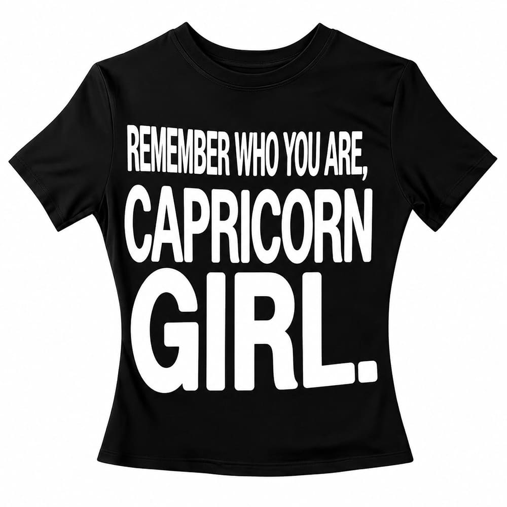 capricorn zodiac t-shirt y2k tshirt boogzel clothing