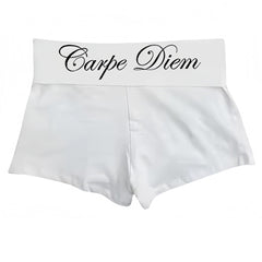 carpe diem y2k micro shorts boogzel clothing
