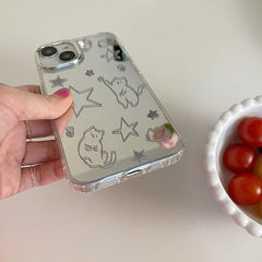 cat and star iphone case boogzel clothing