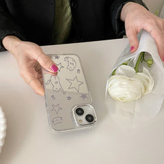 cat and star iphone case boogzel clothing