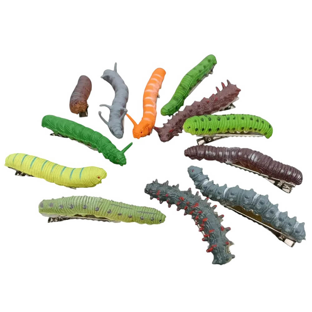 caterpillar hair clips set boogzel clothing