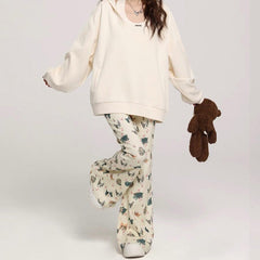 cat print graphic pants boogzel clothing