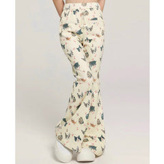 cat print graphic pants boogzel clothing