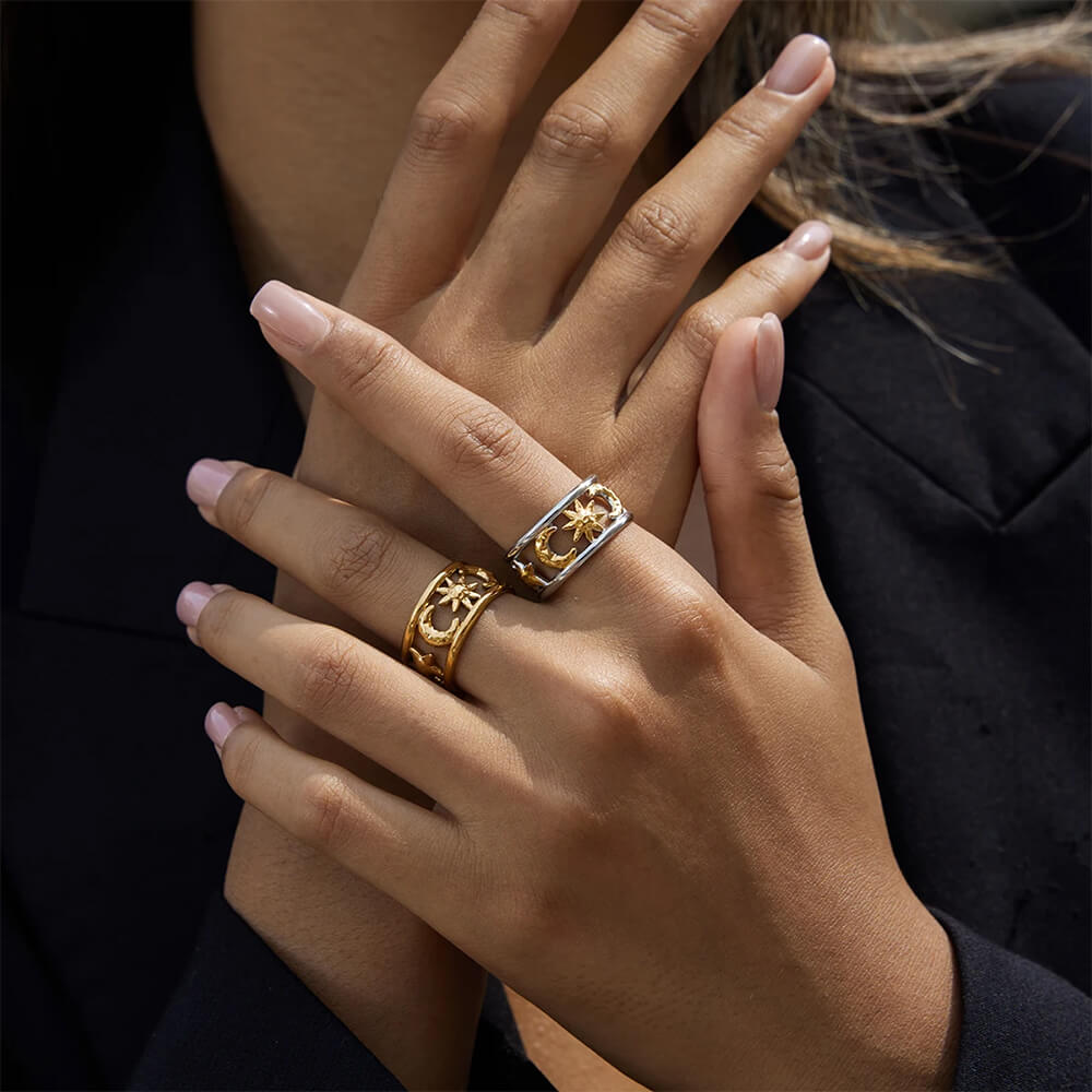 celestial aesthetic ring boogzel clothing