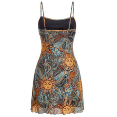 celestial magic mini dress boogzel clothing