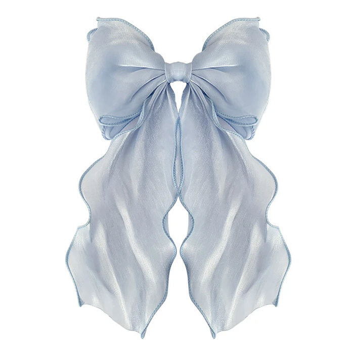 chiffon hair bow boogzel clothing