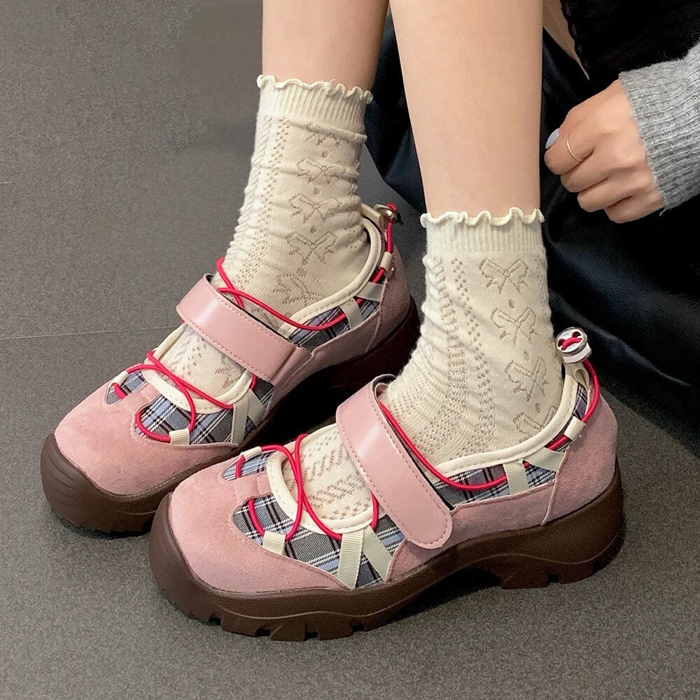 chunky platform mary janes boogzel clothing