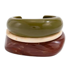 chunky bangle bracelet set boogzel clothing