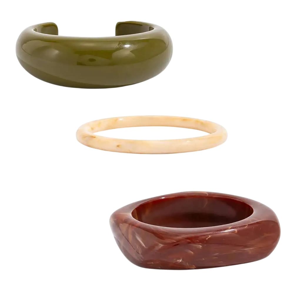 chunky bangle bracelet set boogzel clothing