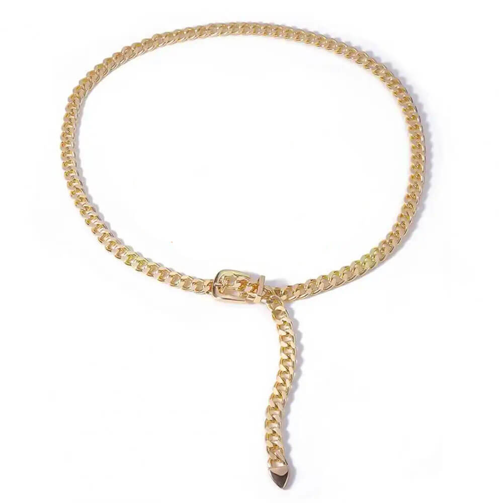 chunky buckle chain belt boogzel clothing