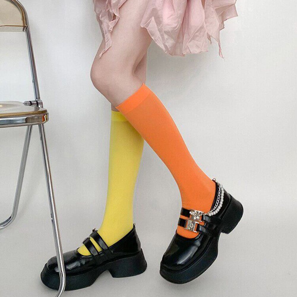 color pop accent basic socks boogzel clothing