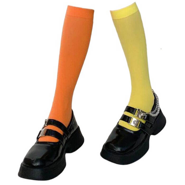 color pop accent basic socks boogzel clothing