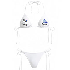 copy paste triangle bra set boogzel clothing