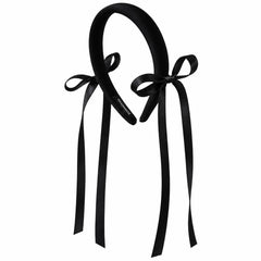 coquette girl ribbon bow headband boogzel clothing