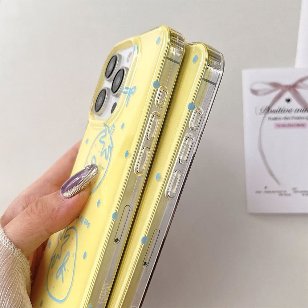 coquette girl strawberry iphone case boogzel clothing