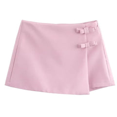 coquette aesthetic bow mini skort boogzel clothing