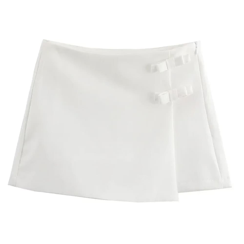 coquette aesthetic bow mini skort boogzel clothing