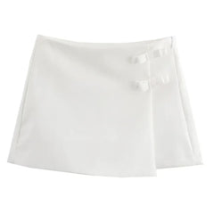 coquette aesthetic bow mini skort boogzel clothing
