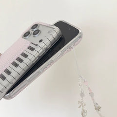 coquette aesthetic piano key iphone case boogzel clothing