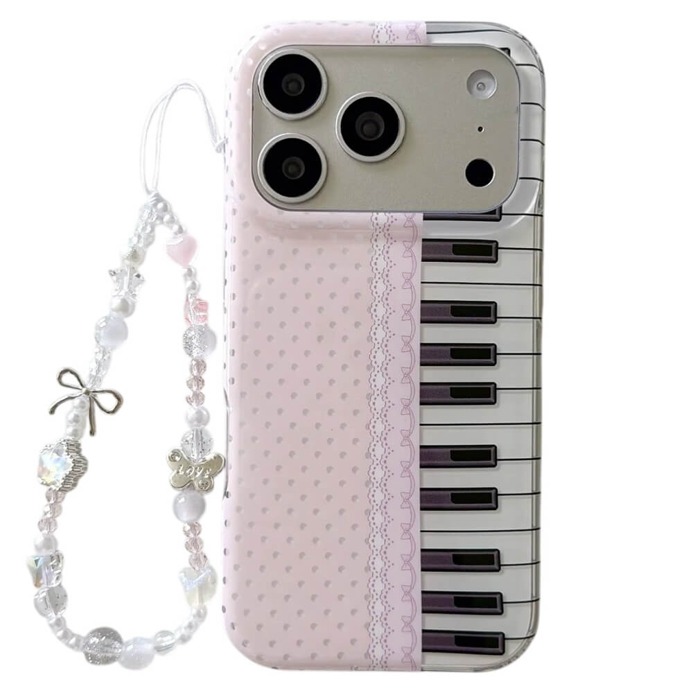 coquette aesthetic piano key iphone case boogzel clothing